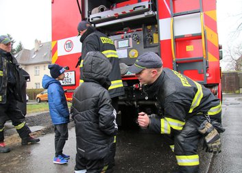 Poděkování libereckým hasičům