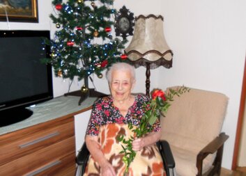 Poděkování za invalidní vozík