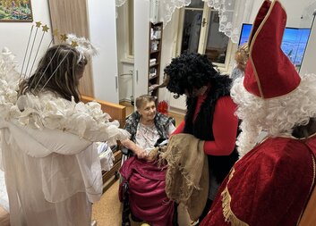 Mikuláš v Domově sv. Vavřince